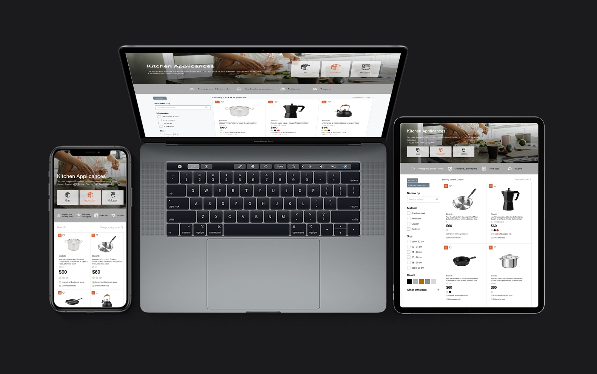 Web catalogue design project 